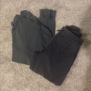 Lululemon Athletica Gray Dye jogger set